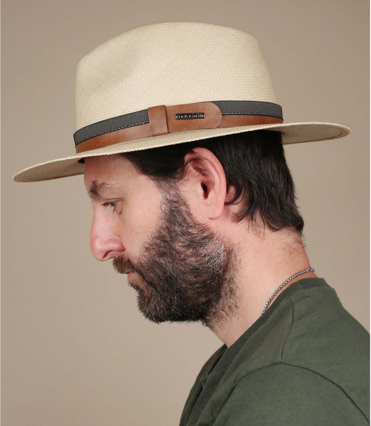 Panama Stetson beige Traveller Panama beige